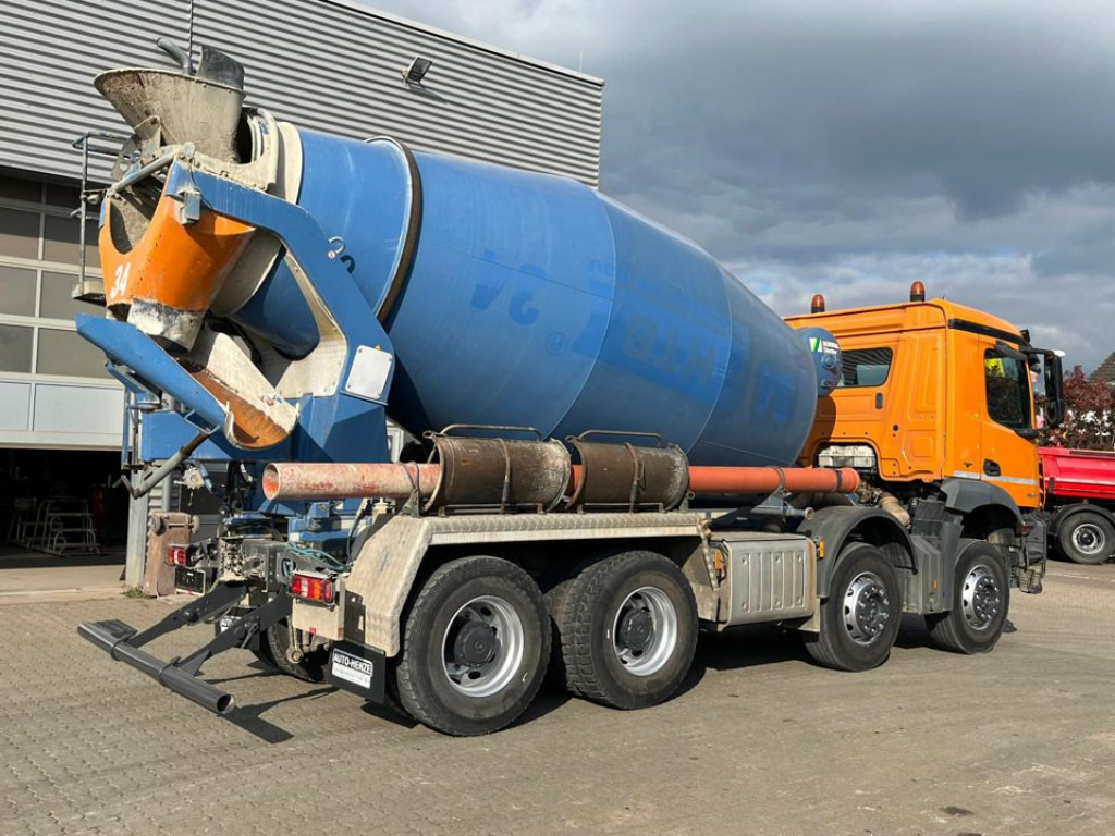 Camion MERCEDES-BENZ Arocs 3236 8x4 Betonmischer Deutsch Top AP Achsen: photos 6