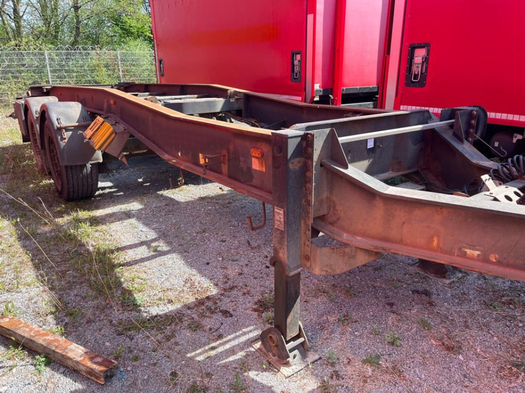 HUEFFERMANN Tandemanhänger HTS 1877 Containeranhänger - Remorque ampliroll/ Multibenne: photos 2 HUEFFERMANN Tandemanhänger HTS 1877 Containeranhänger - Remorque ampliroll/ Multibenne: photos 2