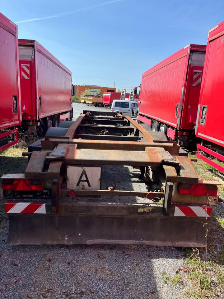 HUEFFERMANN Tandemanhänger HTS 1877 Containeranhänger - Remorque ampliroll/ Multibenne: photos 5 HUEFFERMANN Tandemanhänger HTS 1877 Containeranhänger - Remorque ampliroll/ Multibenne: photos 5