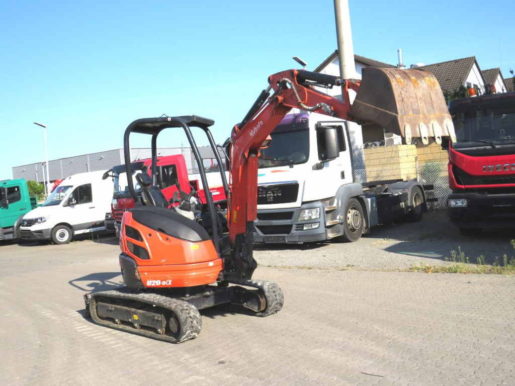 KUBOTA Minibagger U 20 - 3 Minibagger Kurzheck - Mini pelle: photos 2 KUBOTA Minibagger U 20 - 3 Minibagger Kurzheck - Mini pelle: photos 2