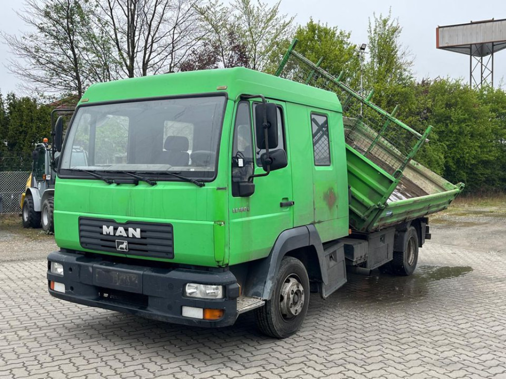 MAN LE 8.180 K 2-Achs Kipper Doppelkabine Meiller - Camion benne: photos 1 MAN LE 8.180 K 2-Achs Kipper Doppelkabine Meiller - Camion benne: photos 1