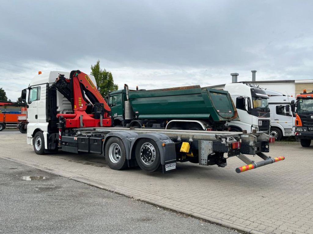 MAN MAN TG-X Pritsche Kran 26.460 6x2-2 BL PK 24.001/Funk Lenk - Camion plateau, Camion grue: photos 4 MAN MAN TG-X Pritsche Kran 26.460 6x2-2 BL PK 24.001/Funk Lenk - Camion plateau, Camion grue: photos 4