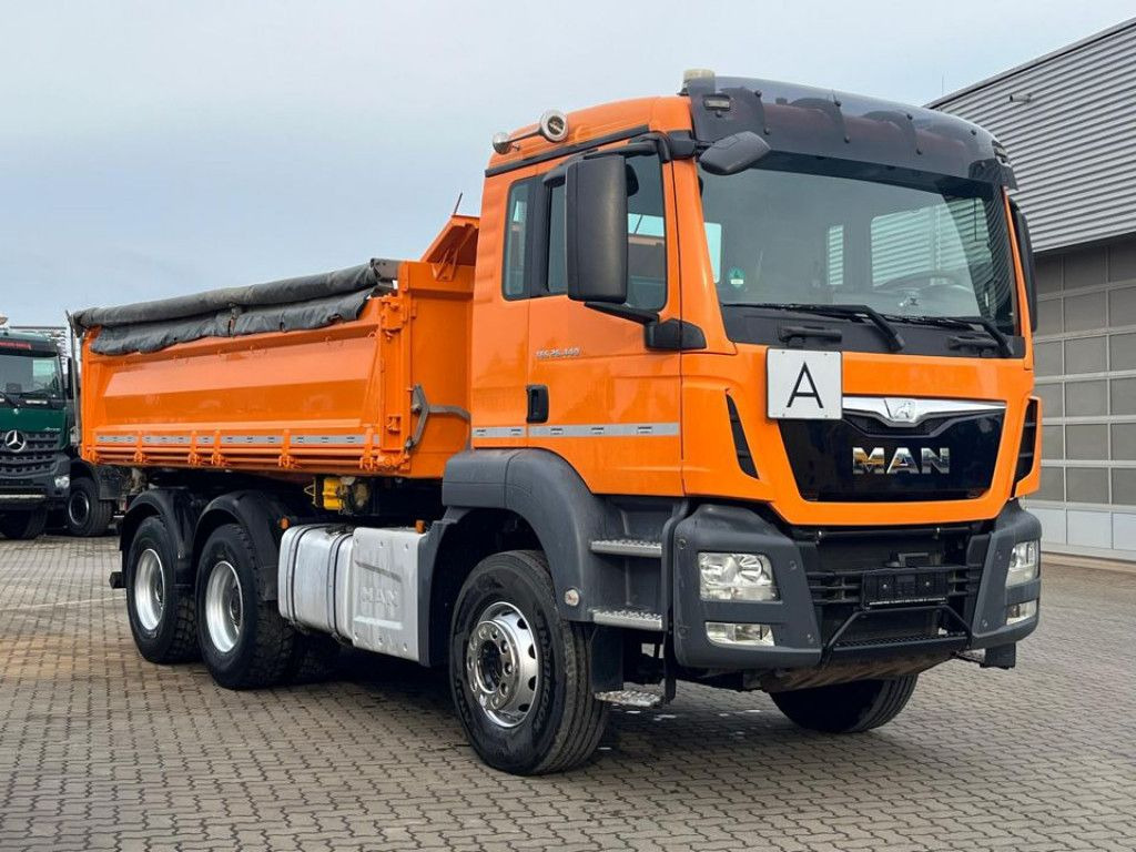 MAN TG-S 26.440 6x4 3-Achs Kipper Bordmatik - Camion benne: photos 2 MAN TG-S 26.440 6x4 3-Achs Kipper Bordmatik - Camion benne: photos 2