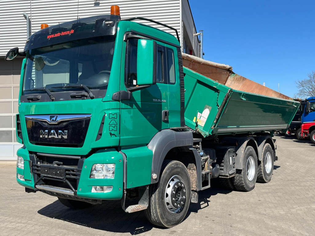 MAN TG-S 26.460 6x4 BB 3-Achs Kipper - Camion benne: photos 1 MAN TG-S 26.460 6x4 BB 3-Achs Kipper - Camion benne: photos 1