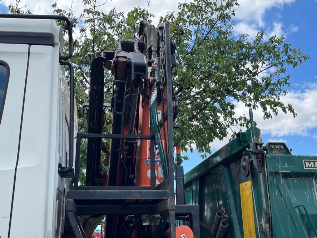 Camion benne, Camion grue MERCEDES-BENZ Arocs 1835 K 2-Achs Kipper Kran Atlas 126.3: photos 7