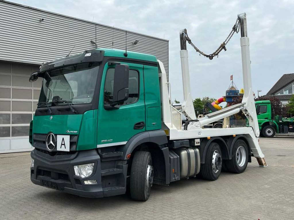 Mercedes-Benz Antos 2540 L 6x2 Absetzkipper Vorlauf Lenk - Camion multibenne: photos 1 Mercedes-Benz Antos 2540 L 6x2 Absetzkipper Vorlauf Lenk - Camion multibenne: photos 1