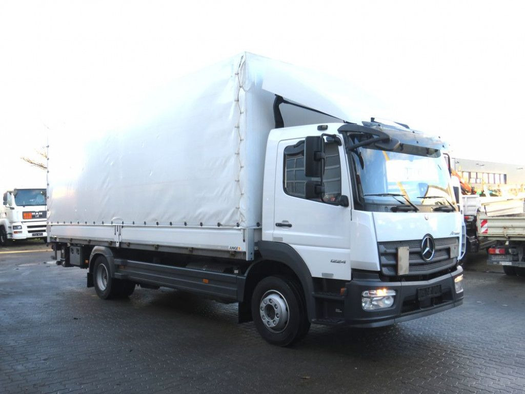 Mercedes-Benz Atego 1224 L Pritsche LBW LBW 1.5to - Camion à rideaux coulissants: photos 2 Mercedes-Benz Atego 1224 L Pritsche LBW LBW 1.5to - Camion à rideaux coulissants: photos 2