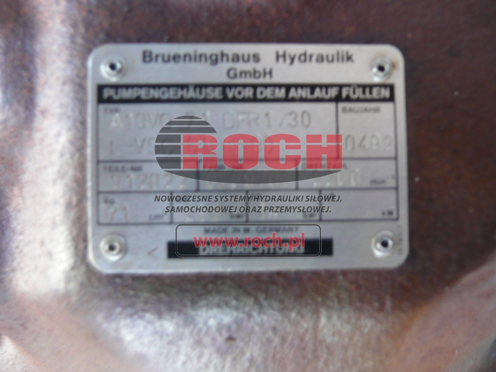 BRUENINGHAUS HYDRAULIK A10VO71DFR1/30L-VSC-61-N-00 912022 - Pompe hydraulique: photos 1 BRUENINGHAUS HYDRAULIK A10VO71DFR1/30L-VSC-61-N-00 912022 - Pompe hydraulique: photos 1