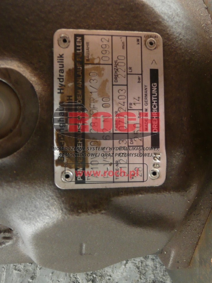 BRUENINGHAUS HYDRAULIK A10VO71DFR1/30R-VSC62K02 912334 + A10VO28DFR1/30R-VSC62N00 912333 - Pompe hydraulique: photos 1 BRUENINGHAUS HYDRAULIK A10VO71DFR1/30R-VSC62K02 912334 + A10VO28DFR1/30R-VSC62N00 912333 - Pompe hydraulique: photos 1
