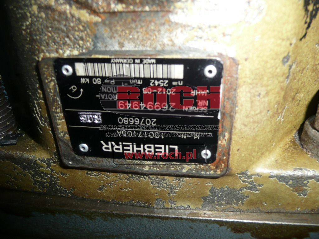 LIEBHERR + BRUENINGHAUS HYDROMATIK L08159A+ 10017105A 2076680+ A10VO45DFR1/31L-VSC12N00-S0413 0991084 02600006+ 10470652A 2136109 - Pompe hydraulique: photos 2 LIEBHERR + BRUENINGHAUS HYDROMATIK L08159A+ 10017105A 2076680+ A10VO45DFR1/31L-VSC12N00-S0413 0991084 02600006+ 10470652A 2136109 - Pompe hydraulique: photos 2