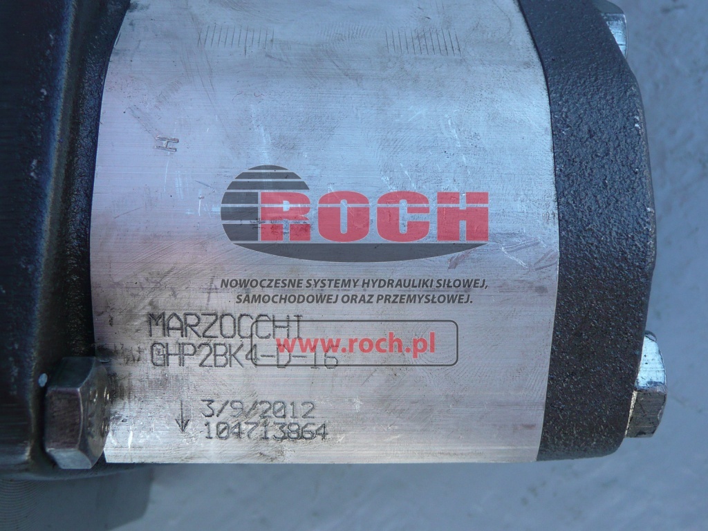 MARZOCCHI GHP2BK4-D-16 - Pompe hydraulique: photos 2 MARZOCCHI GHP2BK4-D-16 - Pompe hydraulique: photos 2