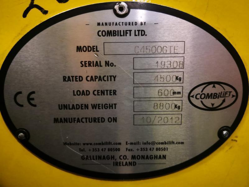 Combilift C4500GTE en leasing occasion Combilift C4500GTE: photos 7