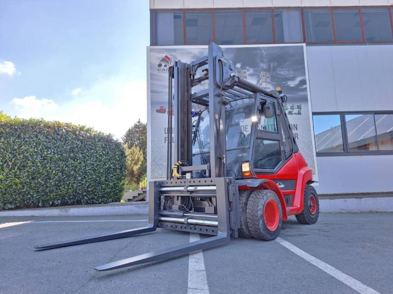 Linde H70 D - Chariot élévateur diesel: photos 1 Linde H70 D - Chariot élévateur diesel: photos 1
