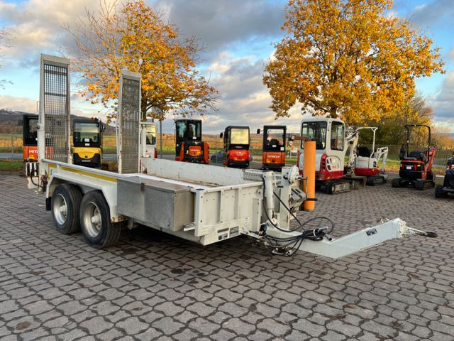 Blomenröhr 552/6900 Tieflader, Rampen, 6,9 to. zGG, TÜV neu - Remorque porte-engin surbaissée: photos 2 Blomenröhr 552/6900 Tieflader, Rampen, 6,9 to. zGG, TÜV neu - Remorque porte-engin surbaissée: photos 2