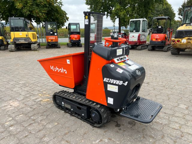 Kubota KC 70, VHD-4, mit Hochentleerung, hydr. Fahrwerk - Tombereau sur chenilles: photos 2 Kubota KC 70, VHD-4, mit Hochentleerung, hydr. Fahrwerk - Tombereau sur chenilles: photos 2