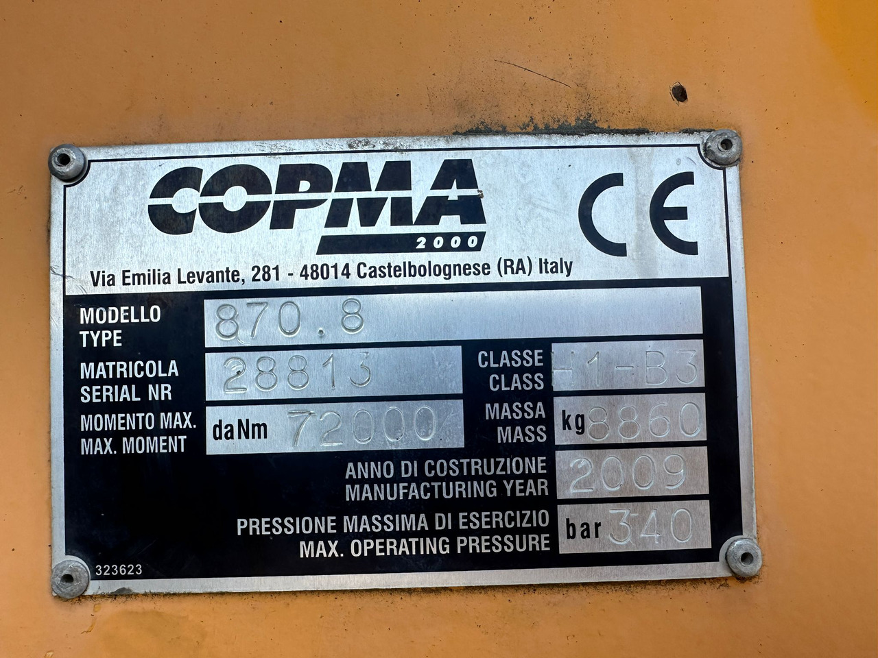 MAN TGS 41.440 Hiab Palfinger Fassi Copma 870 - Camion grue: photos 4 MAN TGS 41.440 Hiab Palfinger Fassi Copma 870 - Camion grue: photos 4