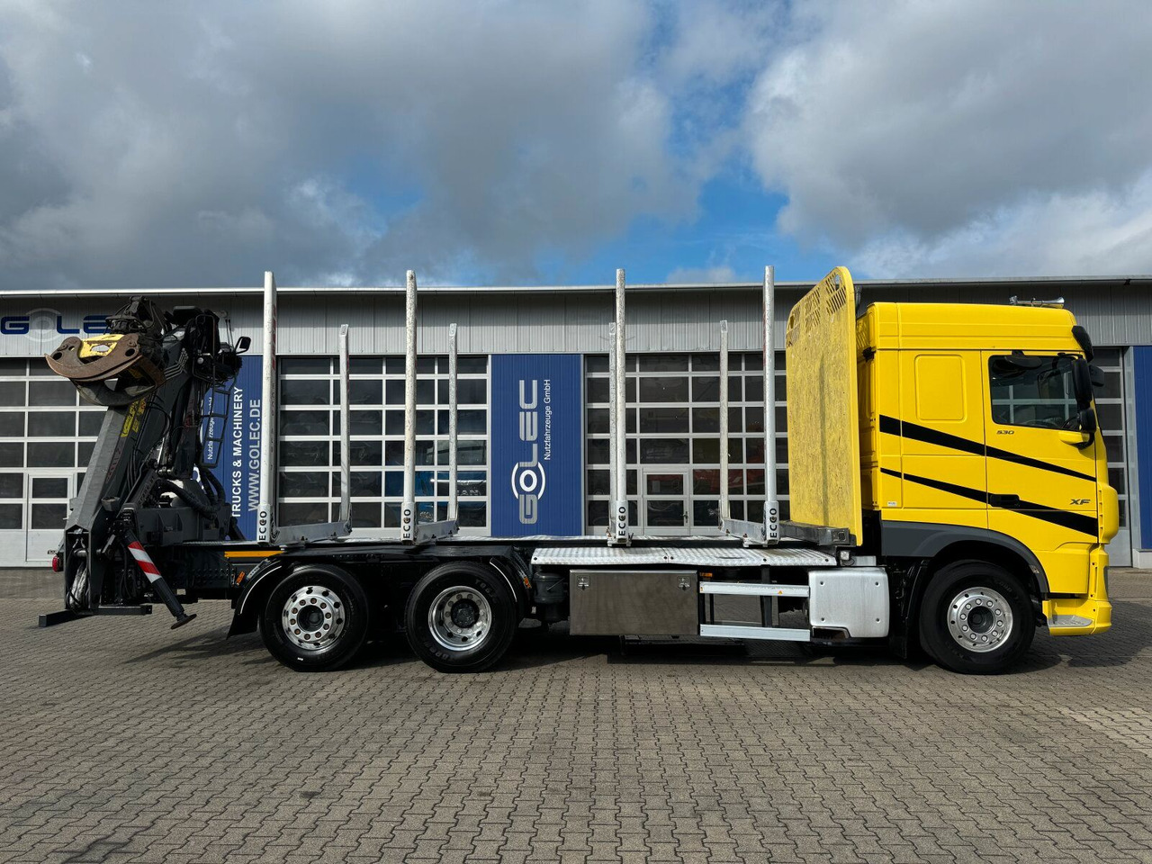 DAF XF 530 6x2 Holztransport Kran PENZ 15Z9.50 *Anh. - Camion grumier, Camion grue: photos 4 DAF XF 530 6x2 Holztransport Kran PENZ 15Z9.50 *Anh. - Camion grumier, Camion grue: photos 4