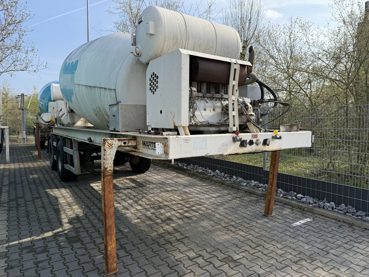 Intermix 10 m³ Betonmischer Auflieger mit Motor - Camion malaxeur: photos 1 Intermix 10 m³ Betonmischer Auflieger mit Motor - Camion malaxeur: photos 1