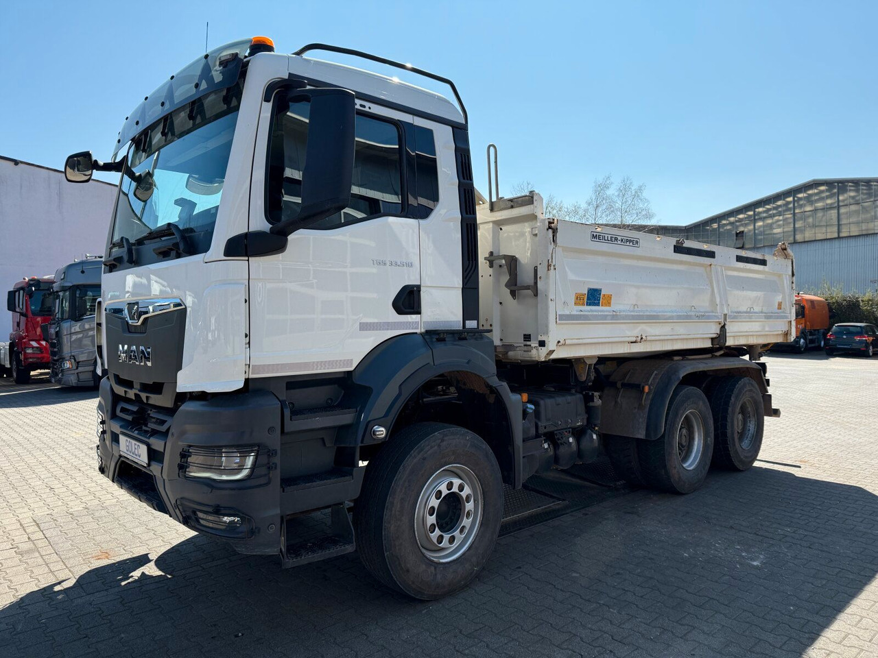 Camion benne MAN TGS 33.510 6x4 Euro 6 MEILLER Kipper Bordmatic: photos 11