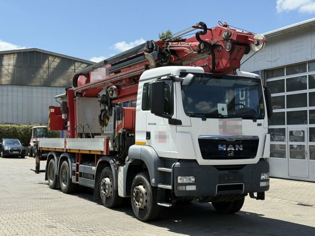MAN TGS 35.360 8X4 BB Dachdecker Kran bis 52 m - Camion grue: photos 1 MAN TGS 35.360 8X4 BB Dachdecker Kran bis 52 m - Camion grue: photos 1