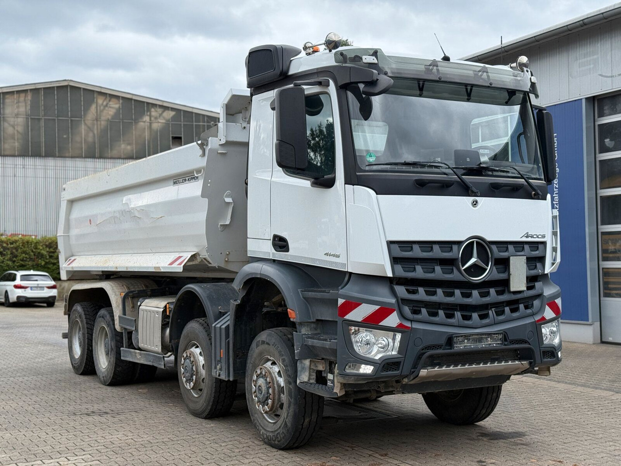 Mercedes-Benz 4145 Meiler Kipper - Camion benne: photos 1 Mercedes-Benz 4145 Meiler Kipper - Camion benne: photos 1