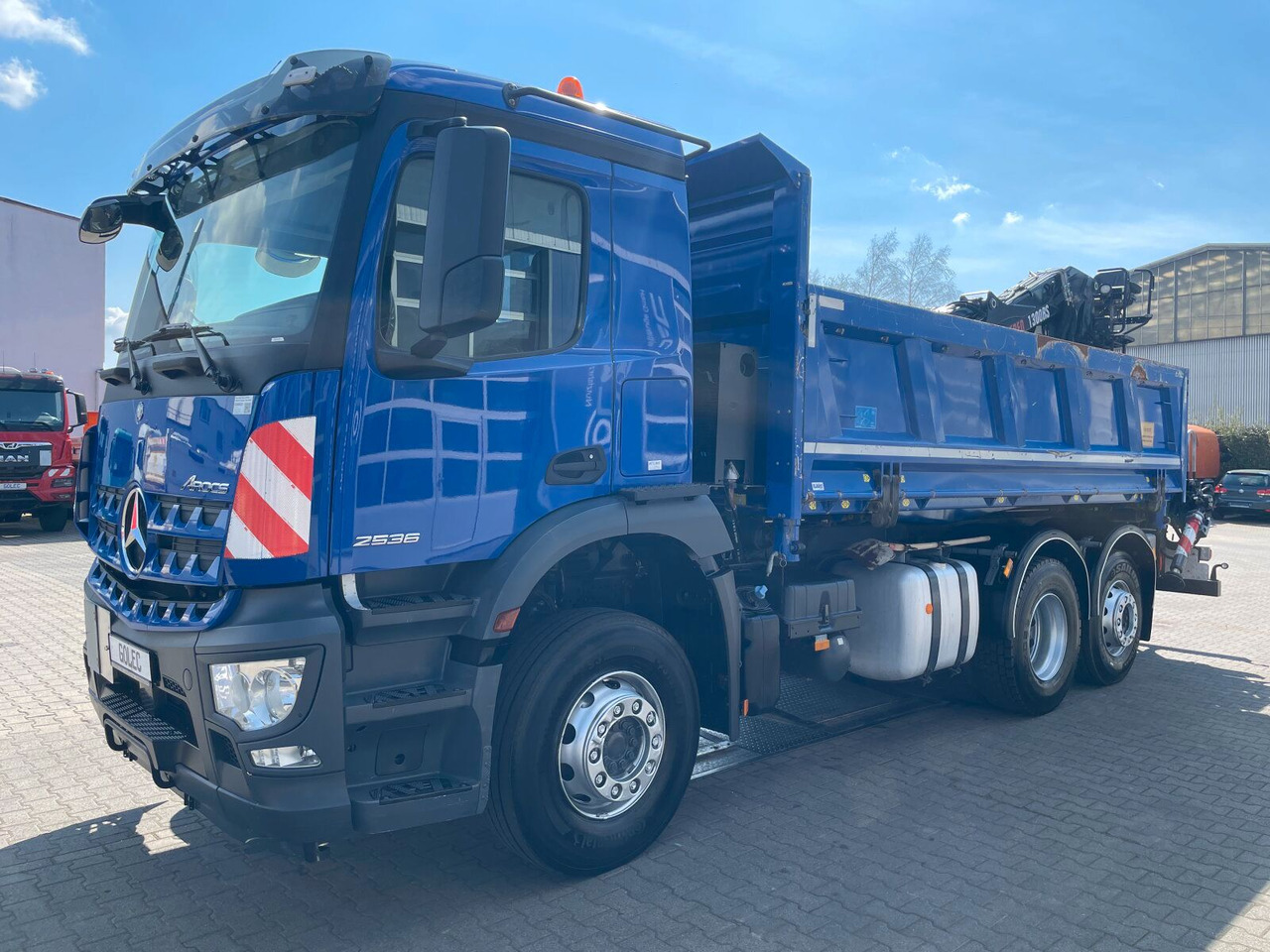 Mercedes-Benz AROCS 2536 6x2*4 Kipper Kran HIAB en leasing occasion Mercedes-Benz AROCS 2536 6x2*4 Kipper Kran HIAB: photos 9