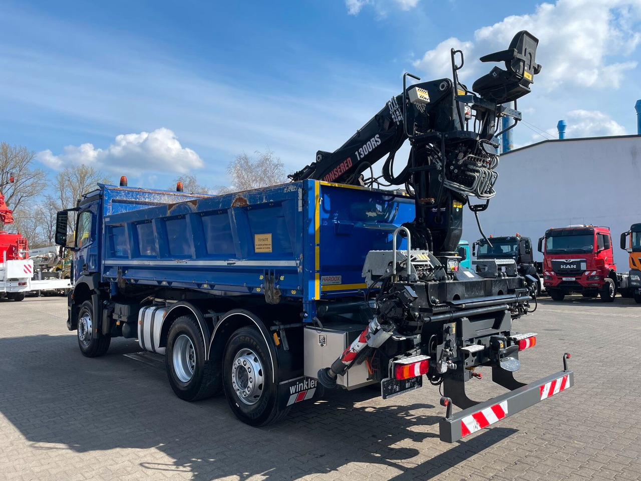 Mercedes-Benz AROCS 2536 6x2*4 Kipper Kran HIAB en leasing occasion Mercedes-Benz AROCS 2536 6x2*4 Kipper Kran HIAB: photos 6