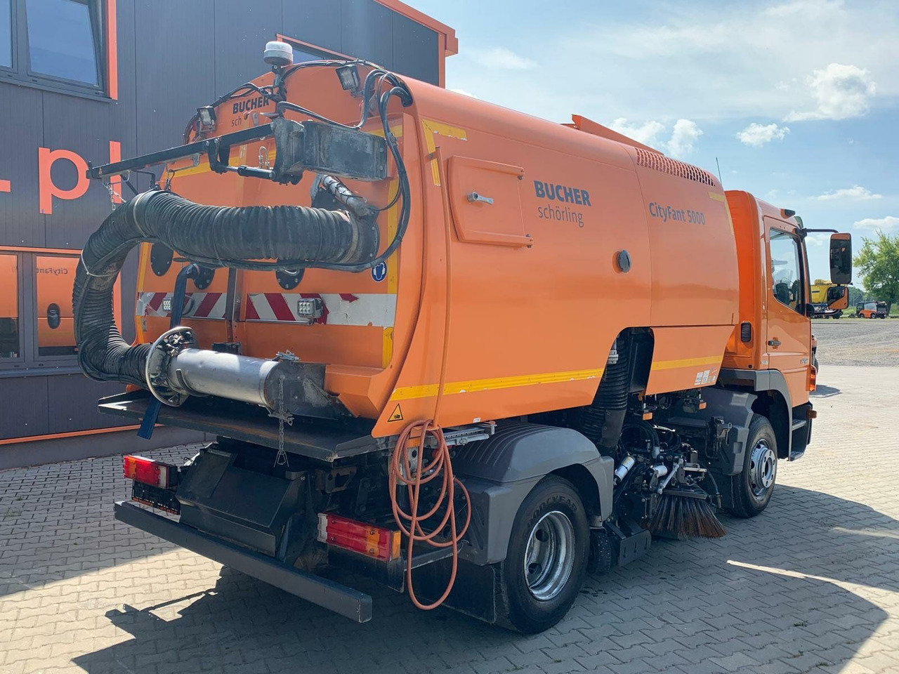 Mercedes-Benz Atego Kehrmaschine BUCHER CITYFANT 5000 - Balayeuse de voirie: photos 3 Mercedes-Benz Atego Kehrmaschine BUCHER CITYFANT 5000 - Balayeuse de voirie: photos 3