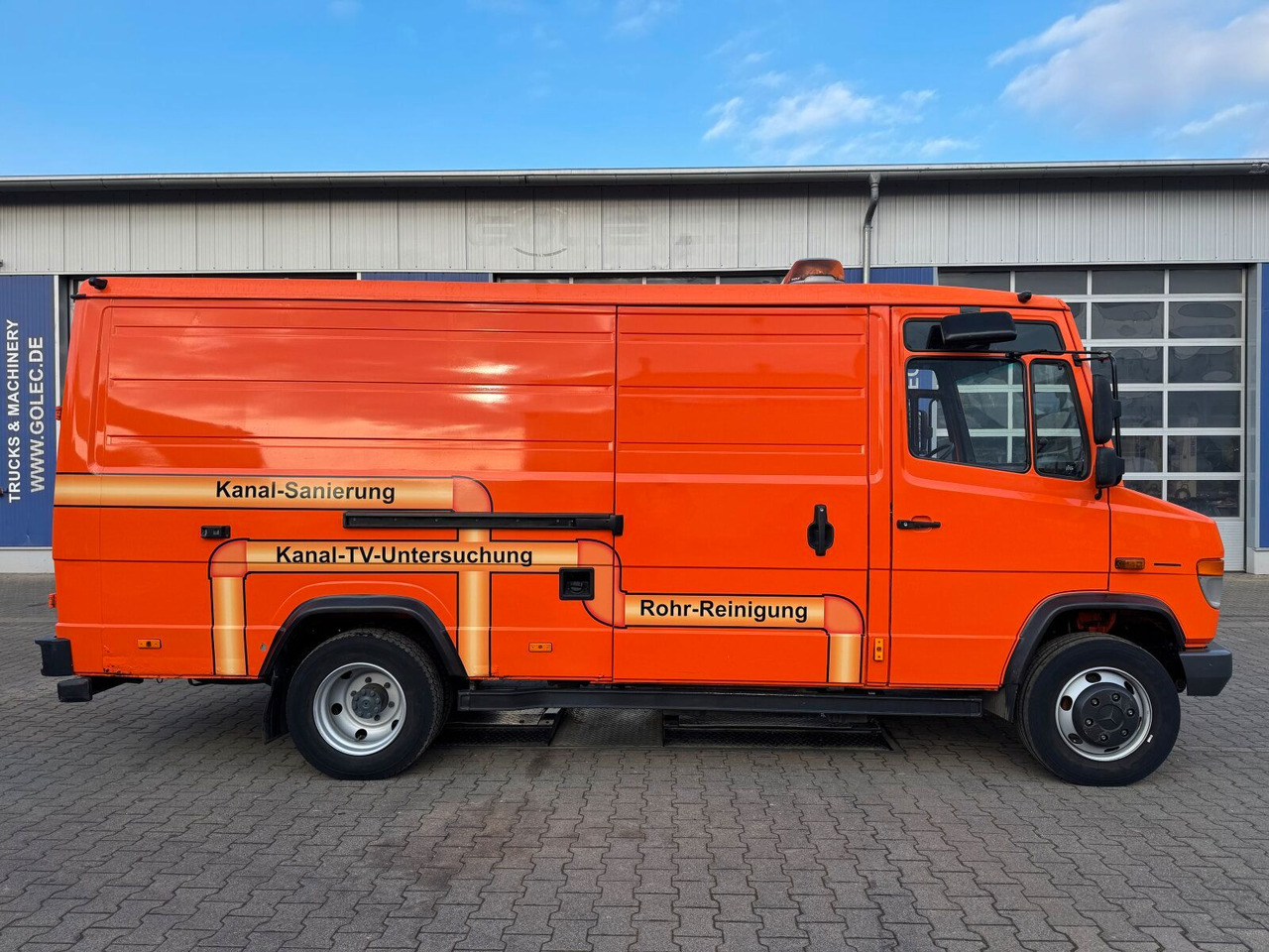 Mercedes-Benz Vario 818D Kanalreiniger Rockstroh Drain Jet 100 - Camion hydrocureur: photos 4 Mercedes-Benz Vario 818D Kanalreiniger Rockstroh Drain Jet 100 - Camion hydrocureur: photos 4