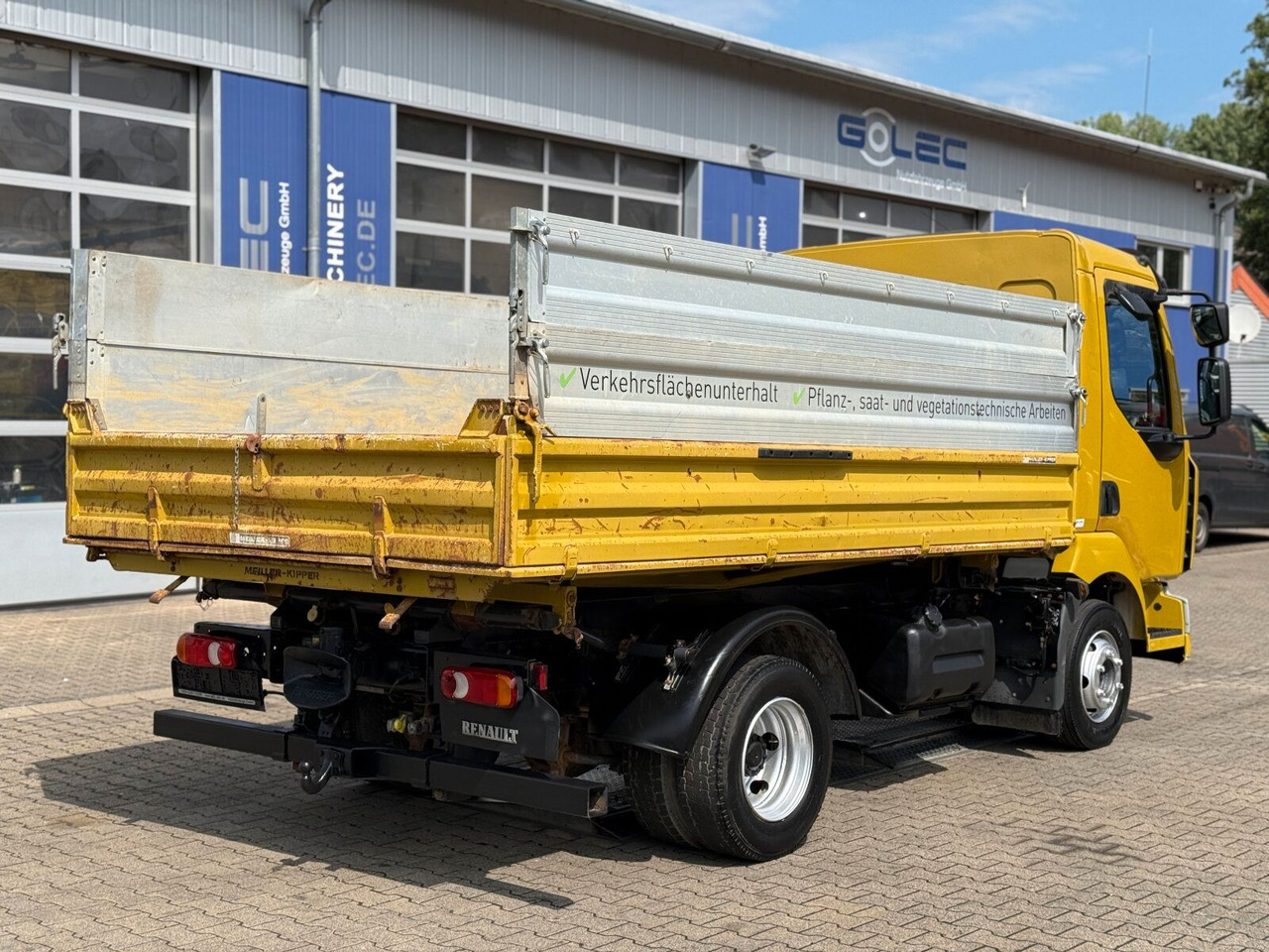 Renault Midlum 4x2 Euro 3 Dreiseitenkipper Meiller - Utilitaire benne: photos 3 Renault Midlum 4x2 Euro 3 Dreiseitenkipper Meiller - Utilitaire benne: photos 3