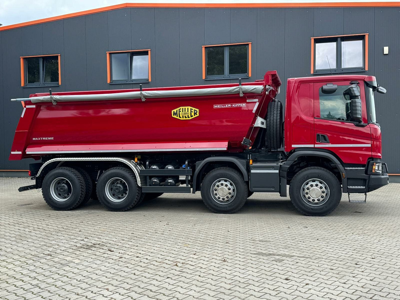 Scania P 420 8x4 Kipper Meiller Euro 6 - Camion benne: photos 4 Scania P 420 8x4 Kipper Meiller Euro 6 - Camion benne: photos 4
