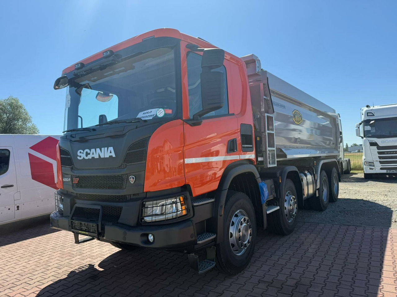 Scania P 420 8x4 Kipper Meiller Euro 6 - Camion multibenne: photos 3 Scania P 420 8x4 Kipper Meiller Euro 6 - Camion multibenne: photos 3