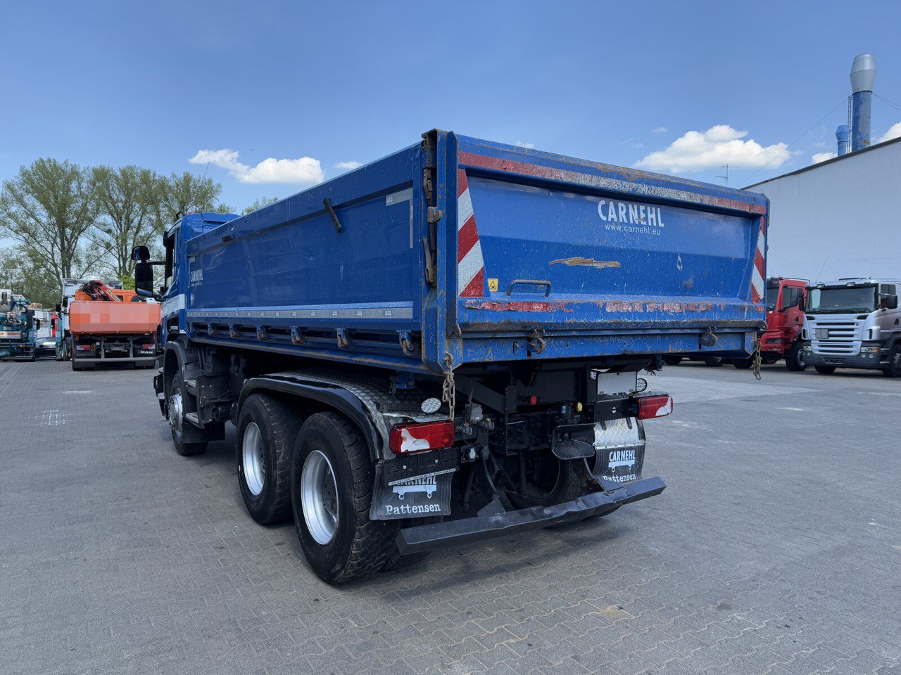 Camion benne Scania P 450 6x4 Dreiseitenkipper DAUTEL: photos 8