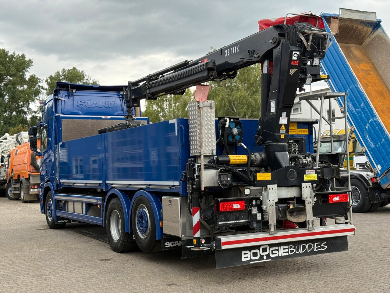 Scania R500 6x2 Pritsche mit Kran HIAB 177K PRO Scania R500 6x2 Pritsche mit Kran HIAB 177K PRO - Camion grue: photos 5 Scania R500 6x2 Pritsche mit Kran HIAB 177K PRO Scania R500 6x2 Pritsche mit Kran HIAB 177K PRO - Camion grue: photos 5