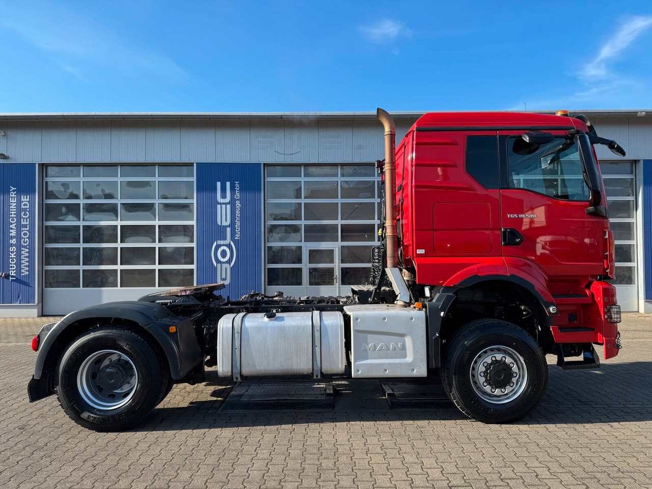 MAN TGS 18.510 4x4 SZM - Kipphyd. Blatt Luft Pritard - Tracteur routier: photos 3 MAN TGS 18.510 4x4 SZM - Kipphyd. Blatt Luft Pritard - Tracteur routier: photos 3