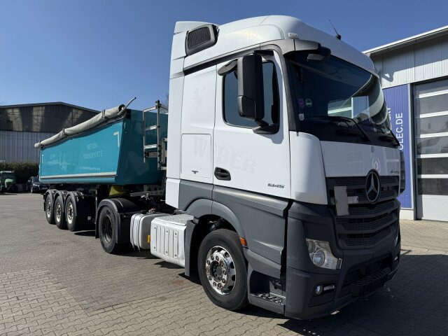 Mercedes-Benz Actros 1845 SZM 4x2 Retarder Kipphydraulik - Tracteur routier: photos 1 Mercedes-Benz Actros 1845 SZM 4x2 Retarder Kipphydraulik - Tracteur routier: photos 1