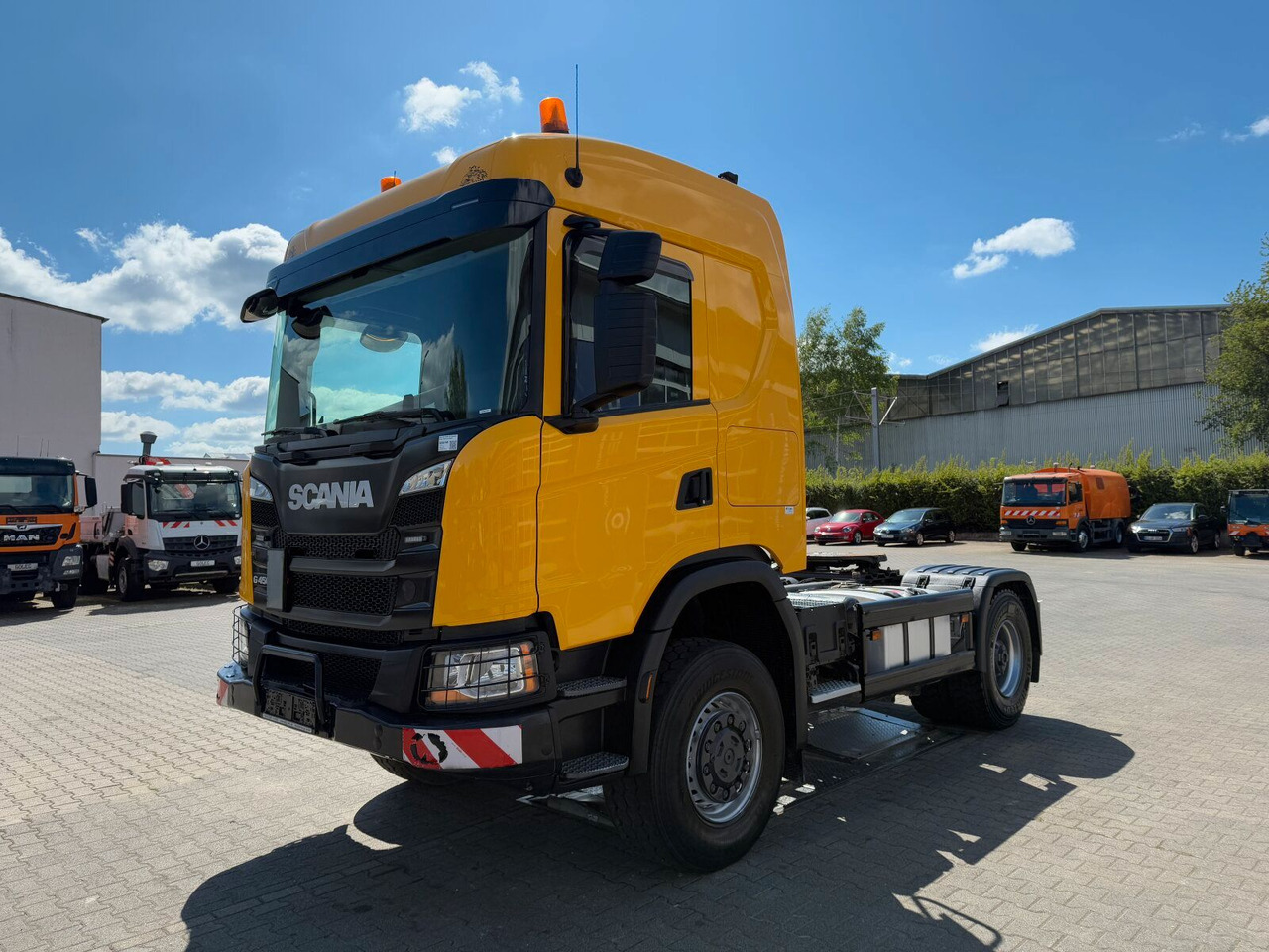 Tracteur routier Scania G450 XT 4x4 Euro 6 SZM Kipphydraulik Blatt/ Luft: photos 6