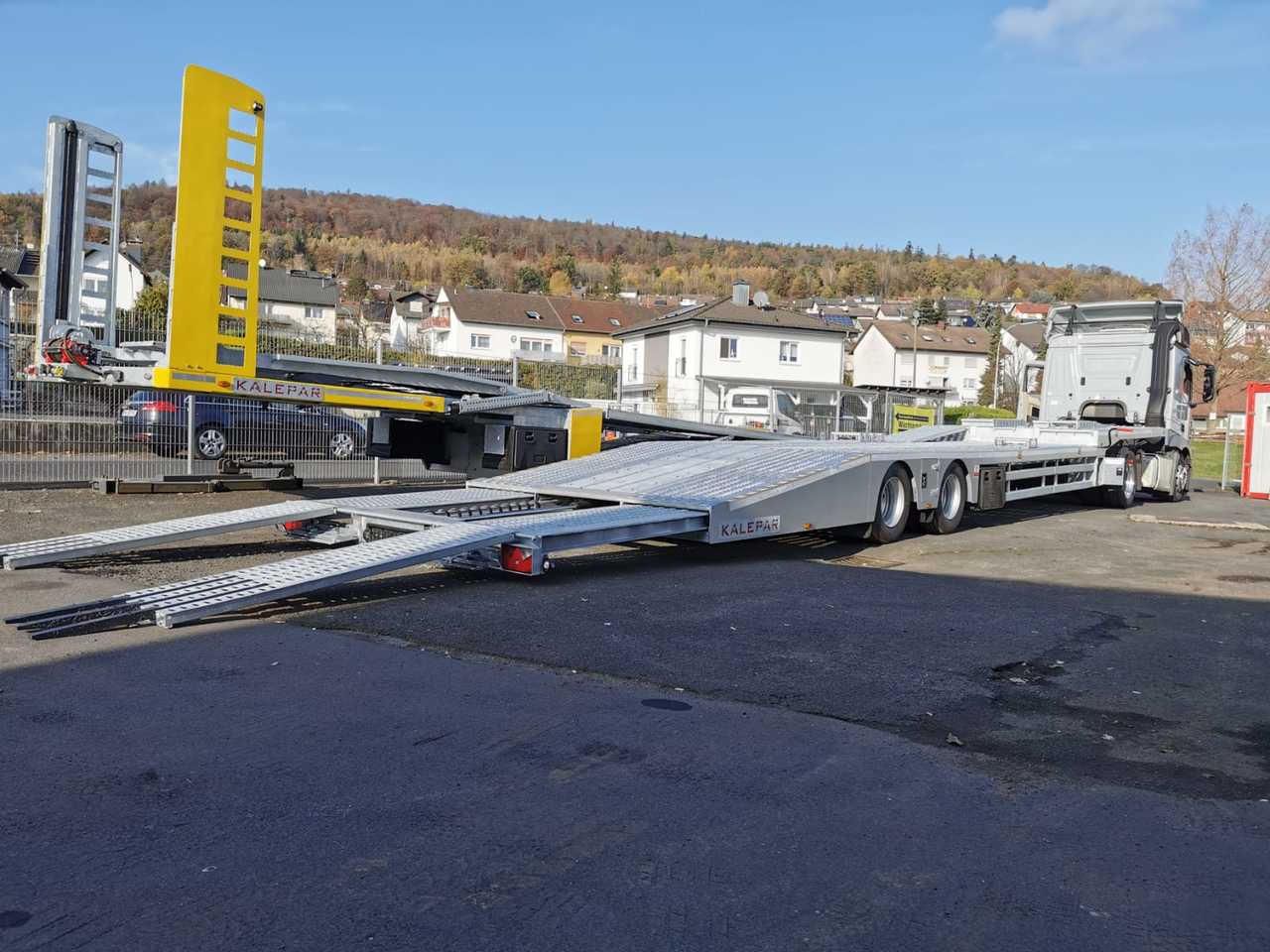 KALEPAR KLP 228V3 Bus-Caravan-Car Transporter - Semi-remorque porte-voitures: photos 2 KALEPAR KLP 228V3 Bus-Caravan-Car Transporter - Semi-remorque porte-voitures: photos 2