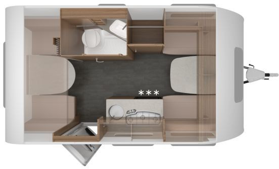 Knaus Sport 400 LK Design Paket - Caravane: photos 2 Knaus Sport 400 LK Design Paket - Caravane: photos 2