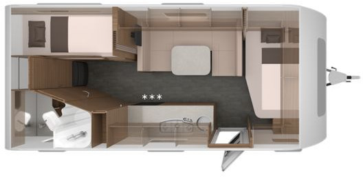 Knaus Sport 580 QS Truma Gasboiler - Caravane: photos 2 Knaus Sport 580 QS Truma Gasboiler - Caravane: photos 2
