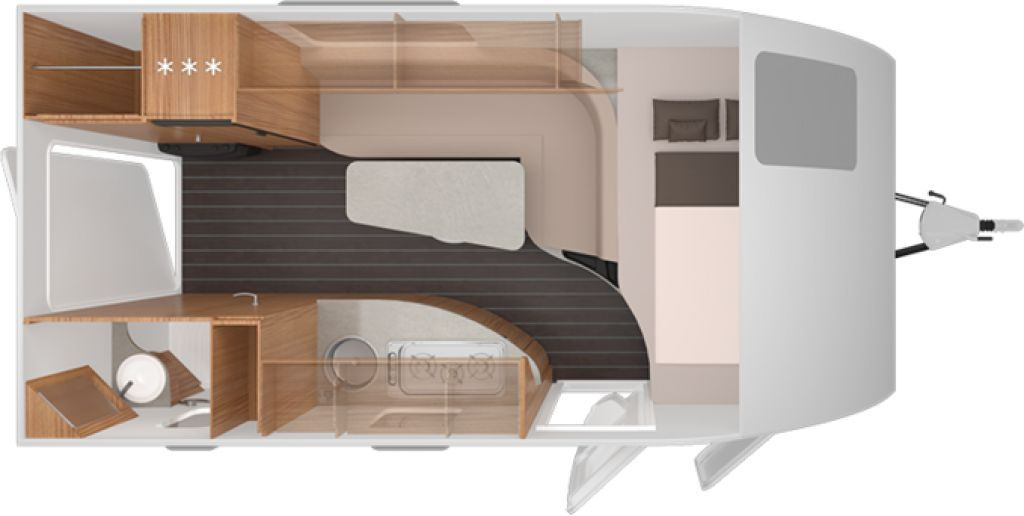 Knaus Sport&Fun 480 QL Black Selection Dachklima - Caravane: photos 2 Knaus Sport&Fun 480 QL Black Selection Dachklima - Caravane: photos 2