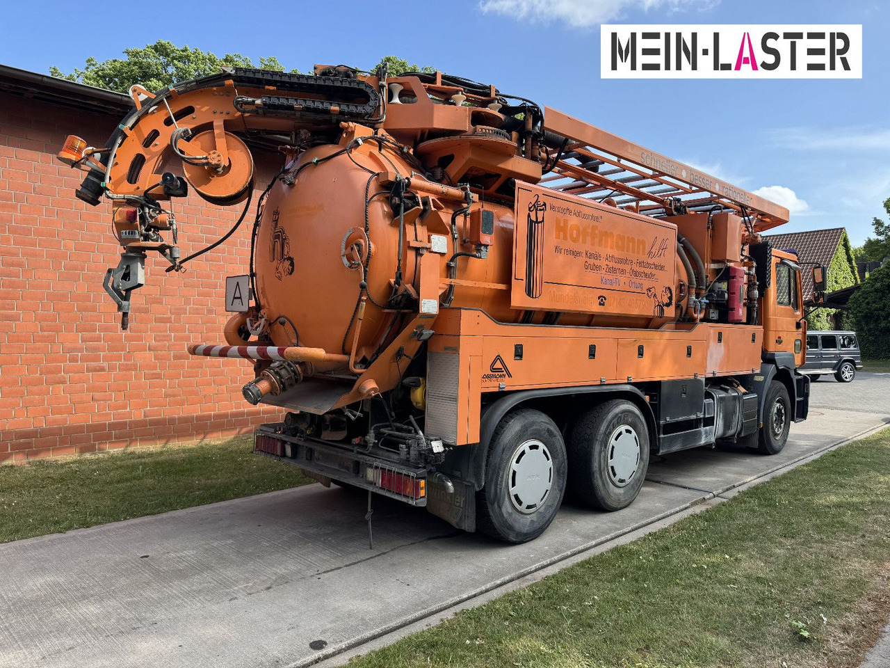 MAN FE 410 Assmann Saug HD Spüler Recycling + FB. - Camion hydrocureur: photos 5 MAN FE 410 Assmann Saug HD Spüler Recycling + FB. - Camion hydrocureur: photos 5