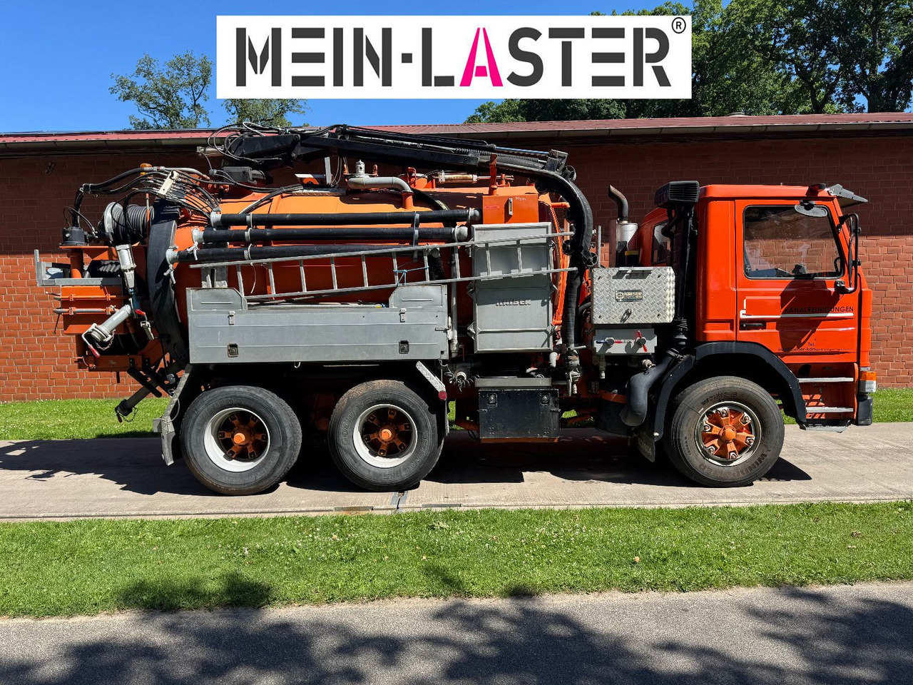 Scania 112 6x4 Saug Spül Kombi Kaiser Top Zustand 6x4 - Camion hydrocureur: photos 2 Scania 112 6x4 Saug Spül Kombi Kaiser Top Zustand 6x4 - Camion hydrocureur: photos 2