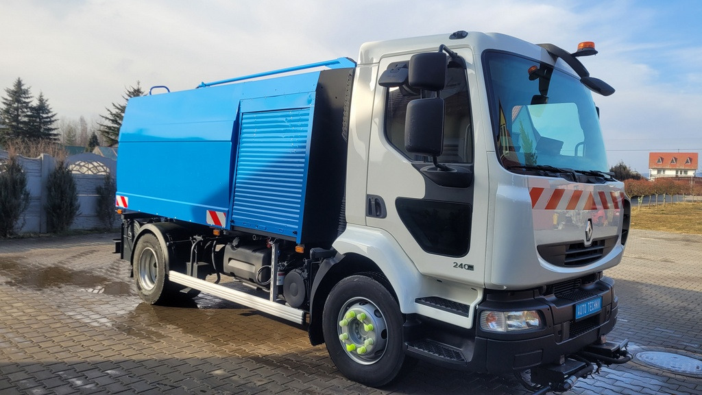 Renault Midlum 240dxi WATER STREET ROAD CLEANER Myjka TANK TRUCK - Balayeuse de voirie: photos 4 Renault Midlum 240dxi WATER STREET ROAD CLEANER Myjka TANK TRUCK - Balayeuse de voirie: photos 4