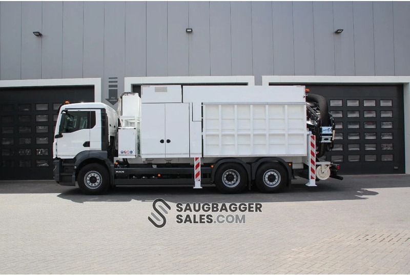 MAN TGS 26.510 6X2-4 MTS DINO 8 SAUGBAGGER - Camion hydrocureur: photos 2 MAN TGS 26.510 6X2-4 MTS DINO 8 SAUGBAGGER - Camion hydrocureur: photos 2