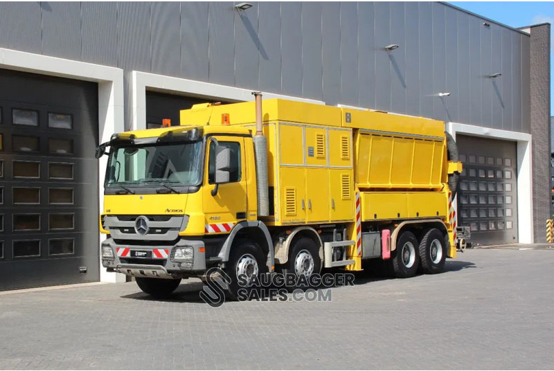 Mercedes-Benz Actros 4160 V8 RSP 3T 2014 Saugbagger - Camion hydrocureur: photos 1 Mercedes-Benz Actros 4160 V8 RSP 3T 2014 Saugbagger - Camion hydrocureur: photos 1