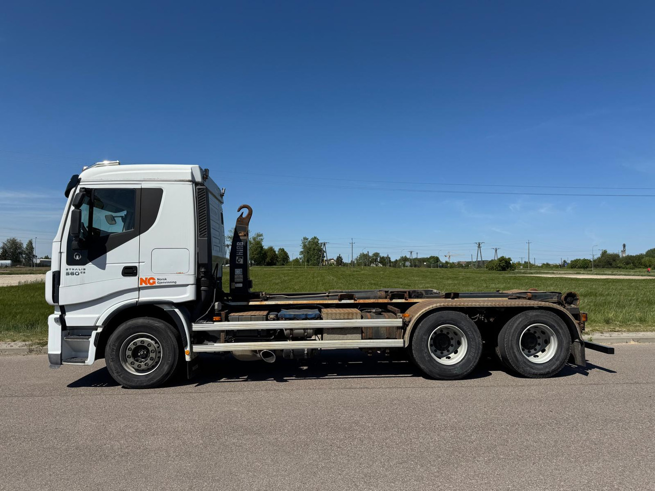 IVECO STRALIS 560 - Camion ampliroll, Camion grue: photos 4 IVECO STRALIS 560 - Camion ampliroll, Camion grue: photos 4