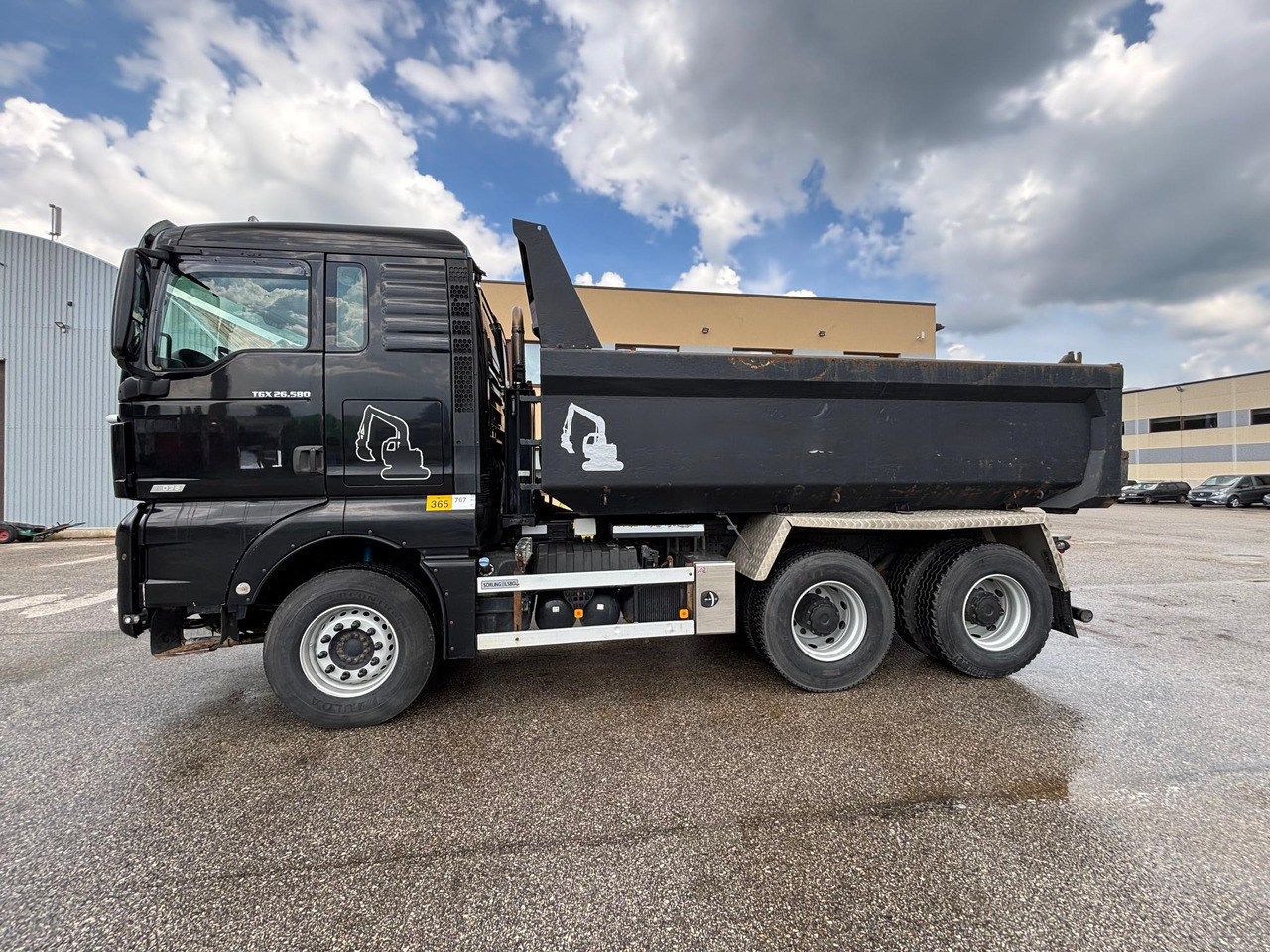 MAN TGX 26.580 - Camion benne: photos 5 MAN TGX 26.580 - Camion benne: photos 5