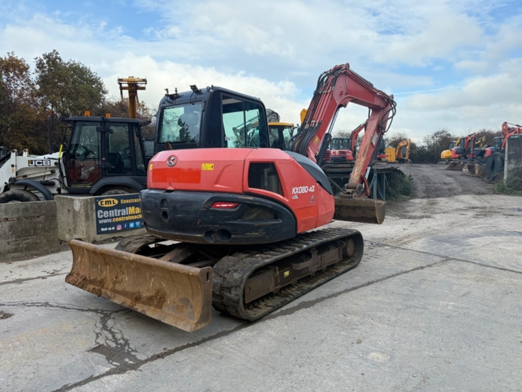 Kubota KX 080-4 - Mini pelle: photos 5 Kubota KX 080-4 - Mini pelle: photos 5