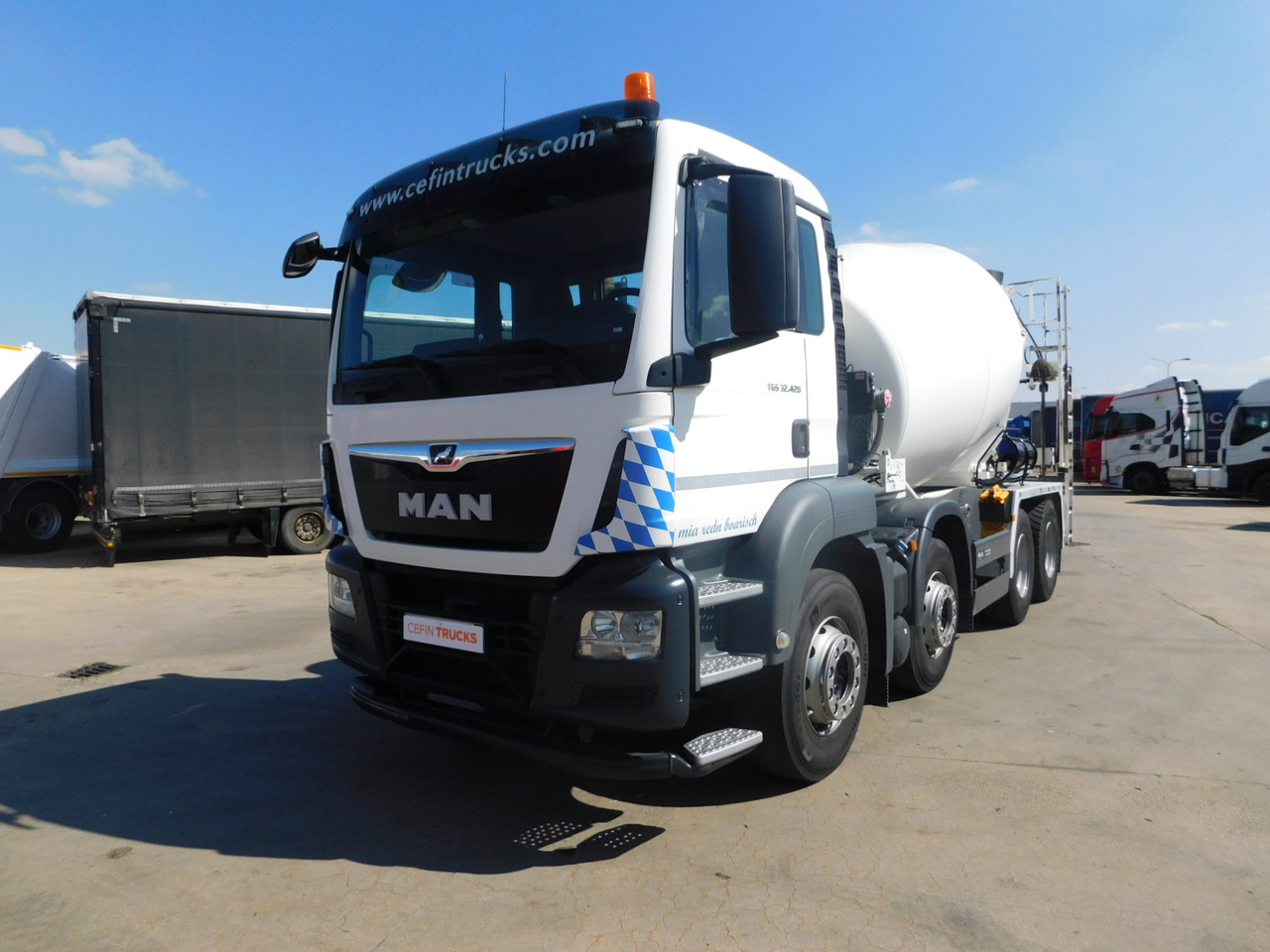 Man Tgs - Camion malaxeur: photos 1 Man Tgs - Camion malaxeur: photos 1